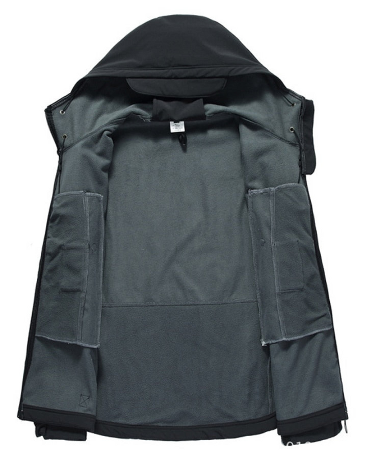 Herren-Regenjacke, leicht und wasserdicht