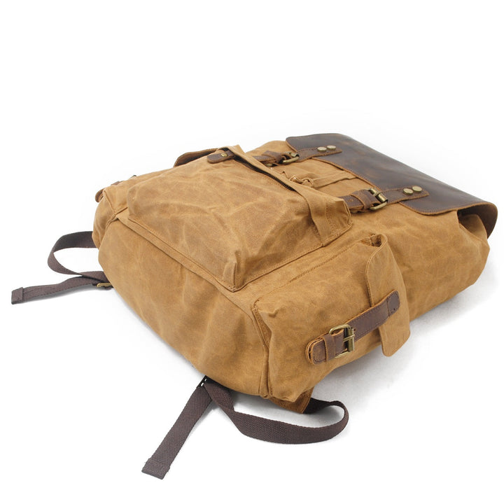 W&W Mode | Canvas Rucksack - BalticTrail - Nachhaltig und stilvoll für abenteuerliche Reisende