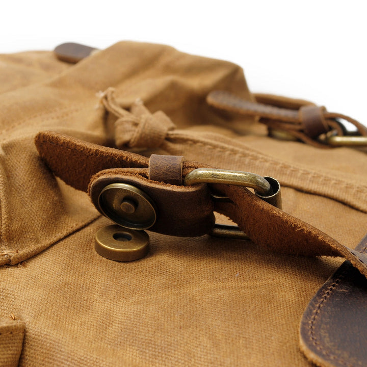 W&W Mode | Canvas Rucksack - BalticTrail - Nachhaltig und stilvoll für abenteuerliche Reisende
