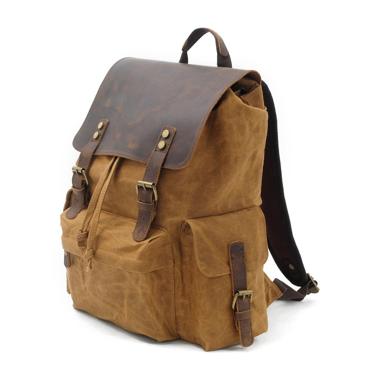 W&W Mode | Canvas Rucksack - BalticTrail - Nachhaltig und stilvoll für abenteuerliche Reisende