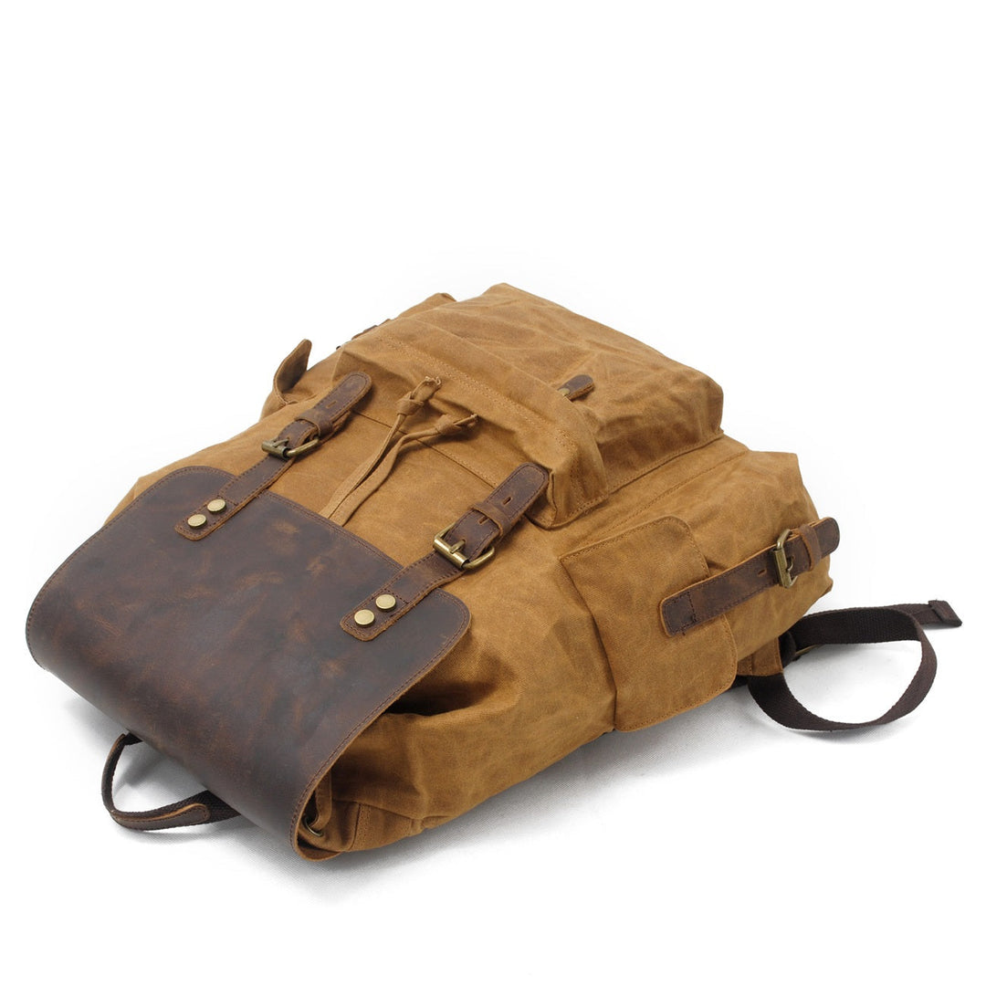 W&W Mode | Canvas Rucksack - BalticTrail - Nachhaltig und stilvoll für abenteuerliche Reisende