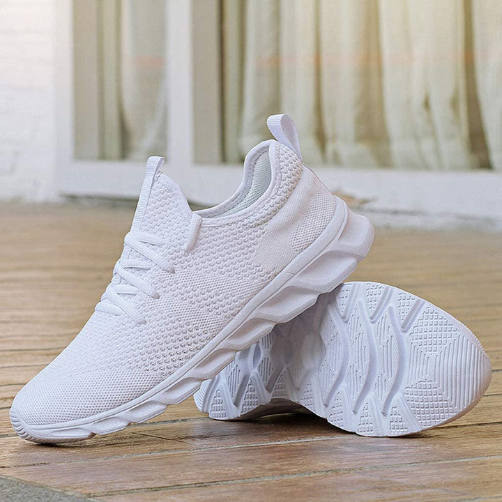 W&W Mode | Weiße Sneaker Damen Turnschuhe