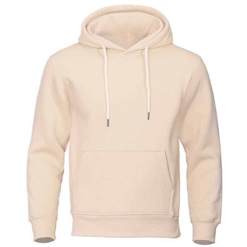 WW | Herren Weiß Kapuzenpulli Fitness Kapuzenpullover