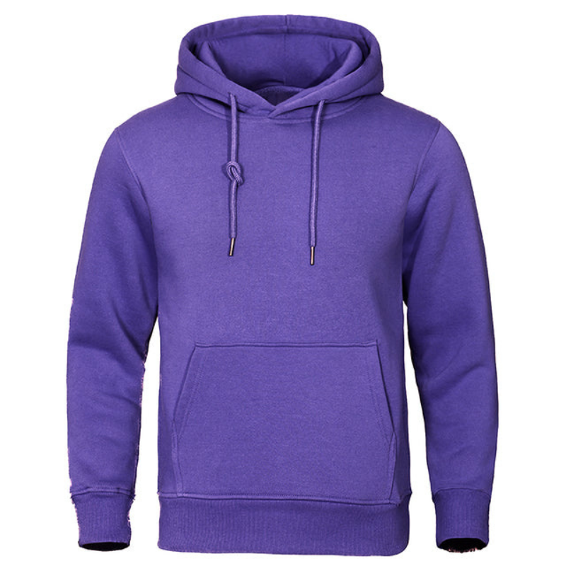WW | Herren Weiß Kapuzenpulli Fitness Kapuzenpullover