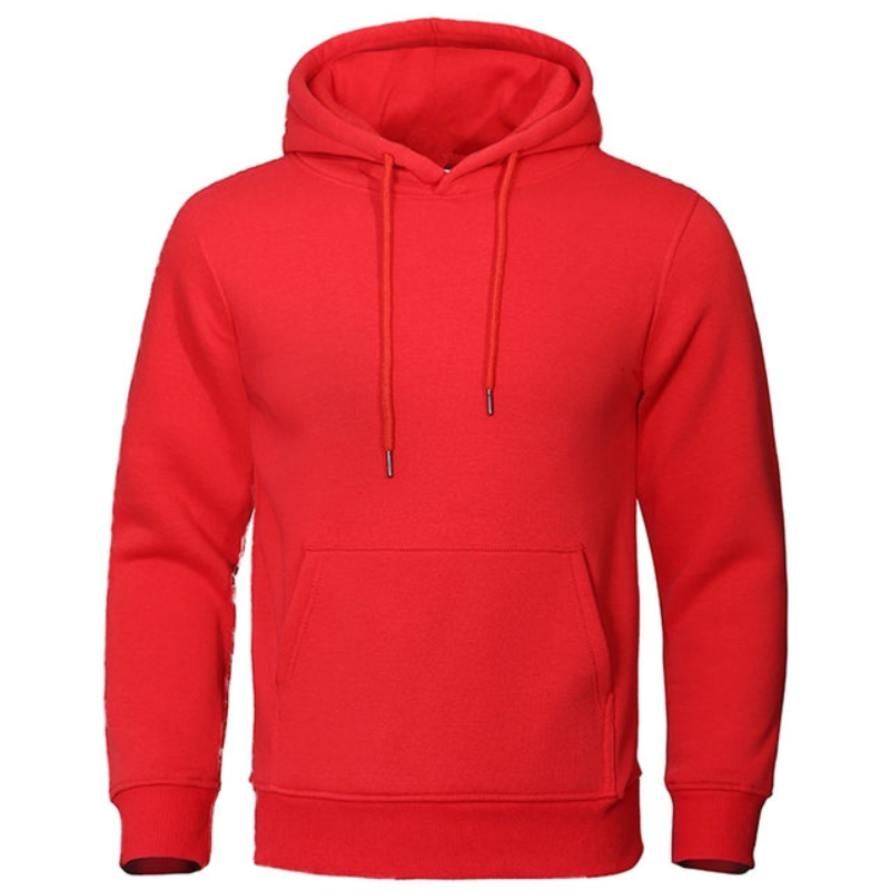 WW | Herren Weiß Kapuzenpulli Fitness Kapuzenpullover