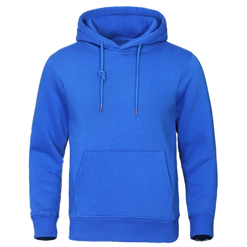 WW | Herren Weiß Kapuzenpulli Fitness Kapuzenpullover