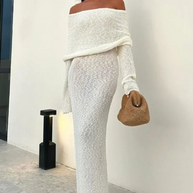 WW | Elegante Weiße Kleider Maxi