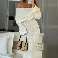 WW | Elegante Weiße Kleider Maxi