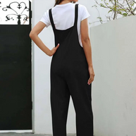 WW | Weiß Latzhose Damen Lässig