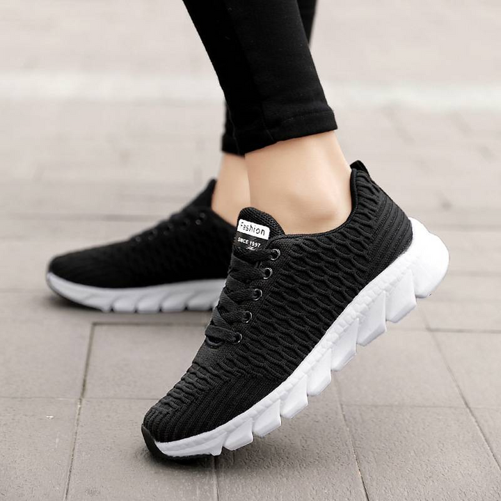W&W Mode | Damen Weiße Sneaker Modisch