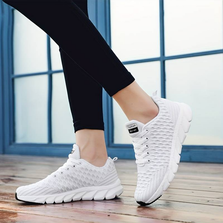 W&W Mode | Damen Weiße Sneaker Modisch
