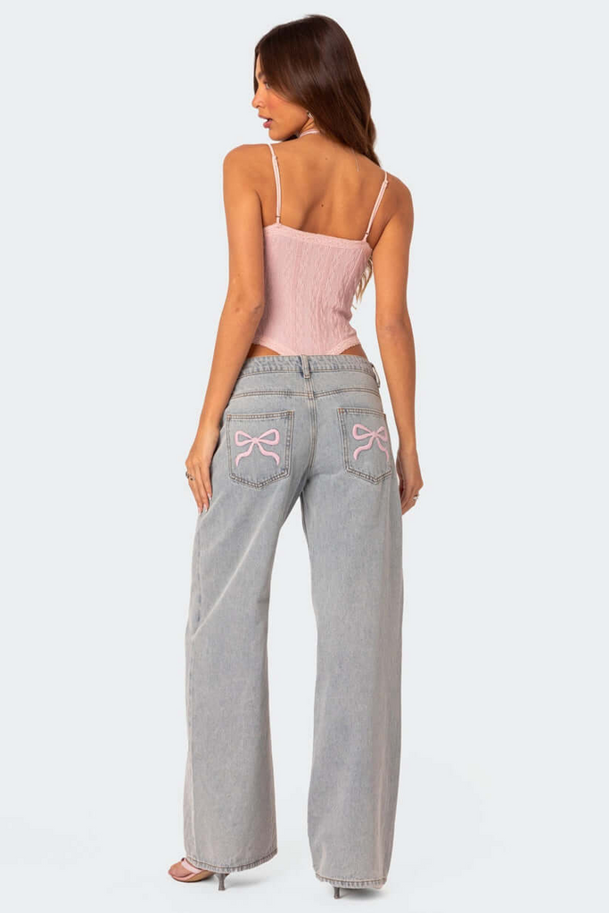 WW | Damen Weite Jeans Elegante