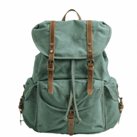 WW | Militär Canvas Rucksack Robust Und Zuverlässig Backpack