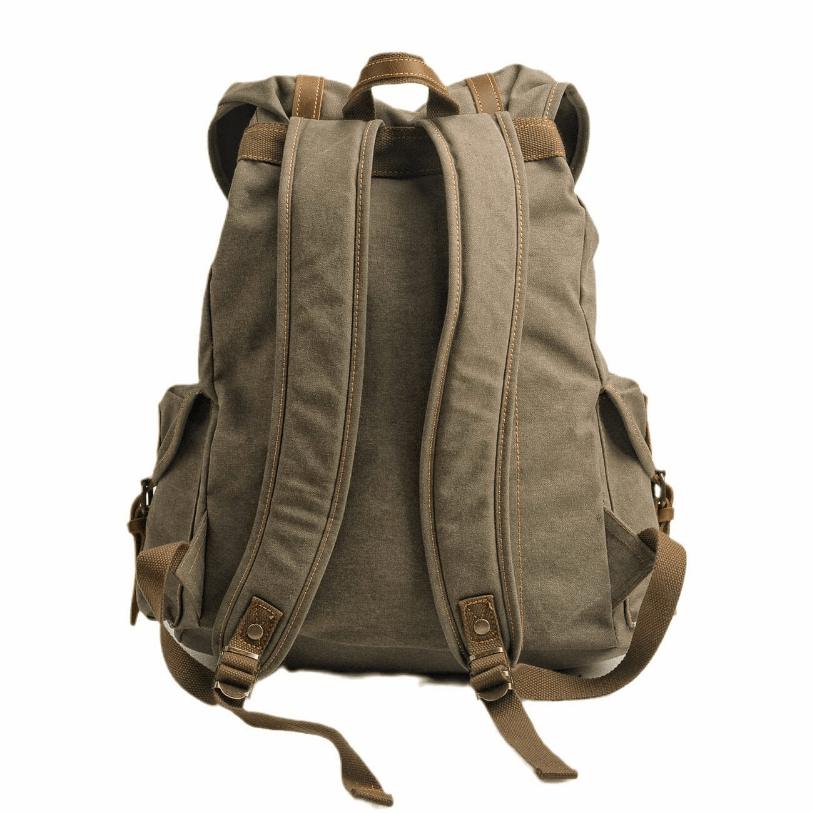 WW | Militär Canvas Rucksack Robust Und Zuverlässig Backpack