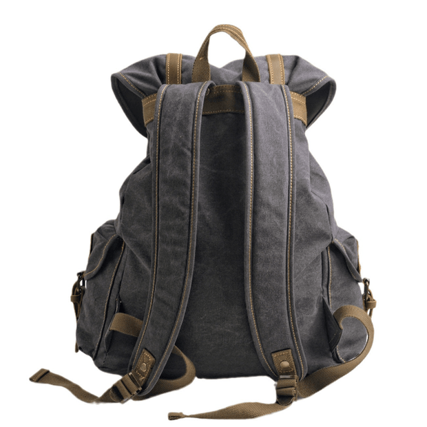 WW | Militär Canvas Rucksack Robust Und Zuverlässig Backpack