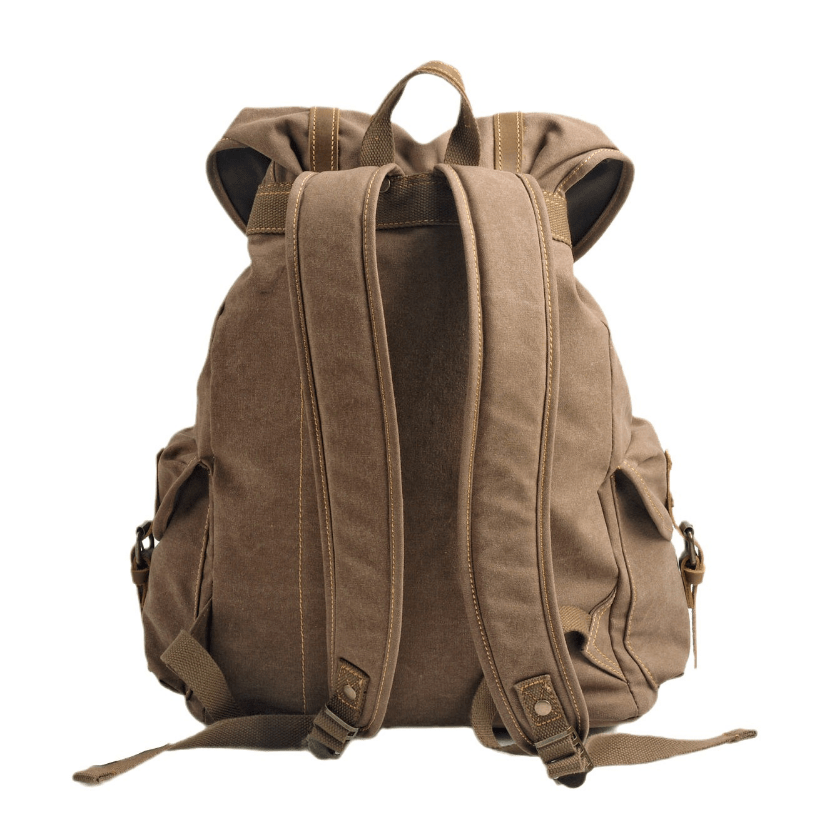 WW | Militär Canvas Rucksack Robust Und Zuverlässig Backpack
