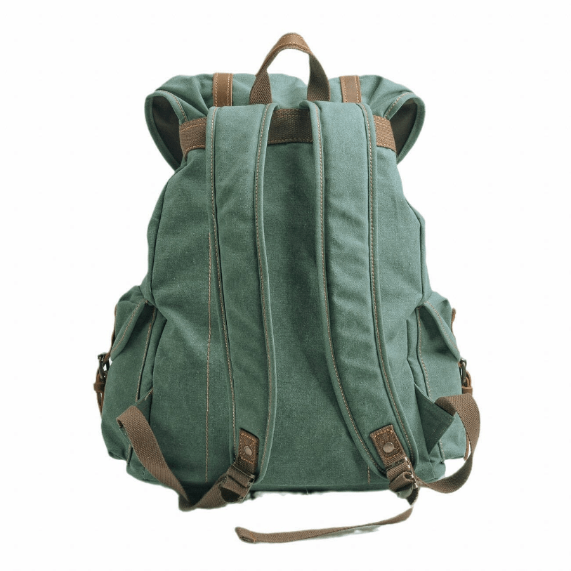 WW | Militär Canvas Rucksack Robust Und Zuverlässig Backpack