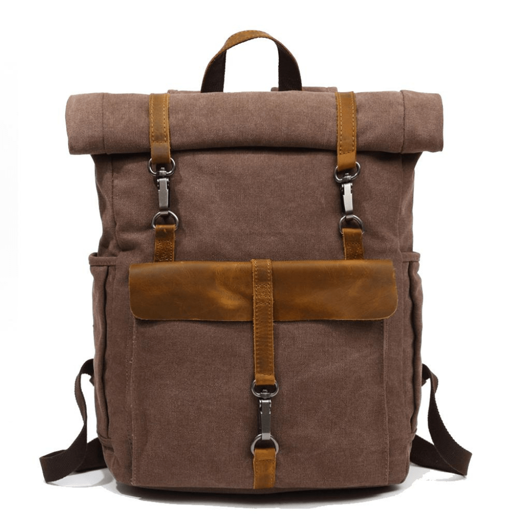 W&W Mode | Retro Canvas Rucksack Zeitlos Und Nachhaltig Robuster Rucksack