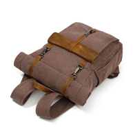 WW | Retro Canvas Rucksack Zeitlos Und Nachhaltig Robuster Rucksack
