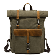 WW | Retro Canvas Rucksack Zeitlos Und Nachhaltig Robuster Rucksack