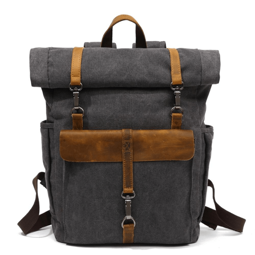 W&W Mode | Retro Canvas Rucksack Zeitlos Und Nachhaltig Robuster Rucksack