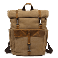 WW | Retro Canvas Rucksack Zeitlos Und Nachhaltig Robuster Rucksack