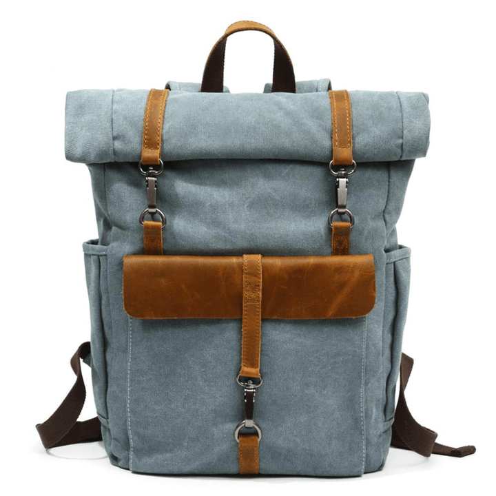 W&W Mode | Retro Canvas Rucksack Zeitlos Und Nachhaltig Robuster Rucksack