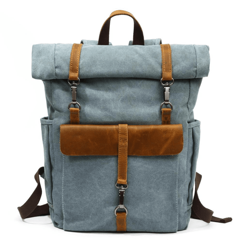 WW | Retro Canvas Rucksack Zeitlos Und Nachhaltig Robuster Rucksack