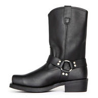 WW | Herren Western Cowboystiefel Schwarz