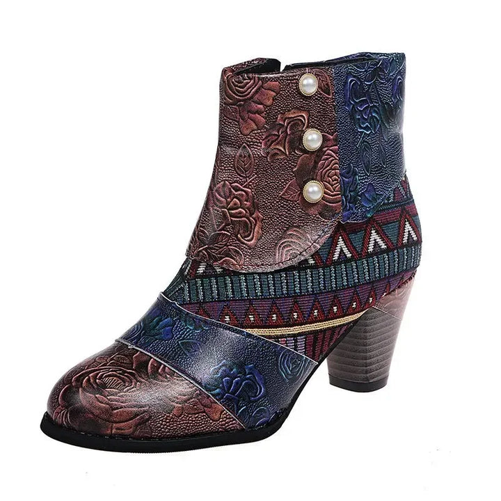 W&W Mode Retro-Stiefel - Lois