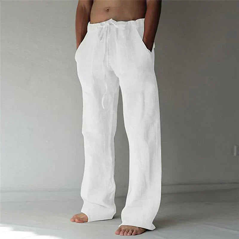 WW | Lockere Leinenhose Für Herren