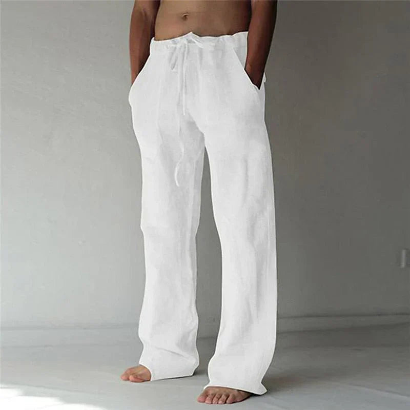 WW | Herren Baggy Leinenhose