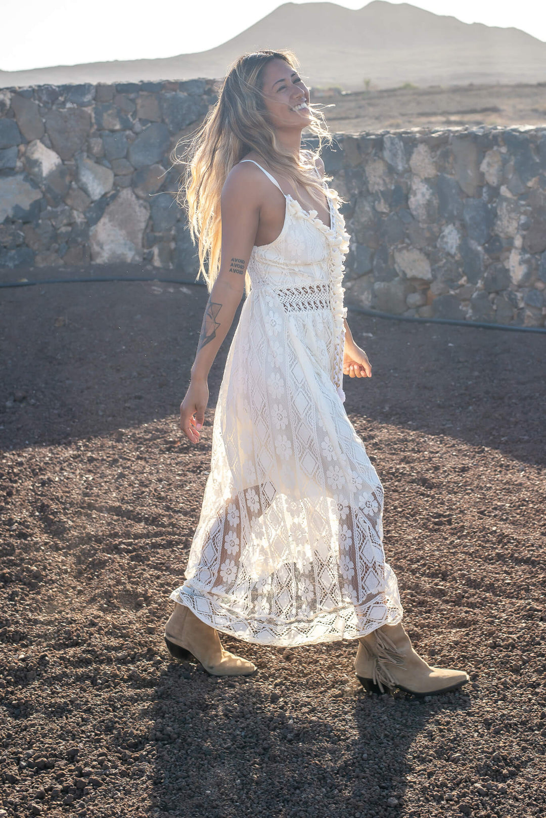 W&W Mode | Elegantes Kleid Im Boho-Stil