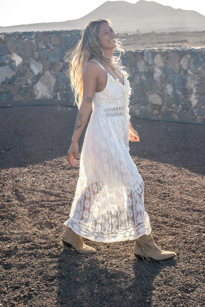 W&W Mode | Elegantes Kleid Im Boho-Stil