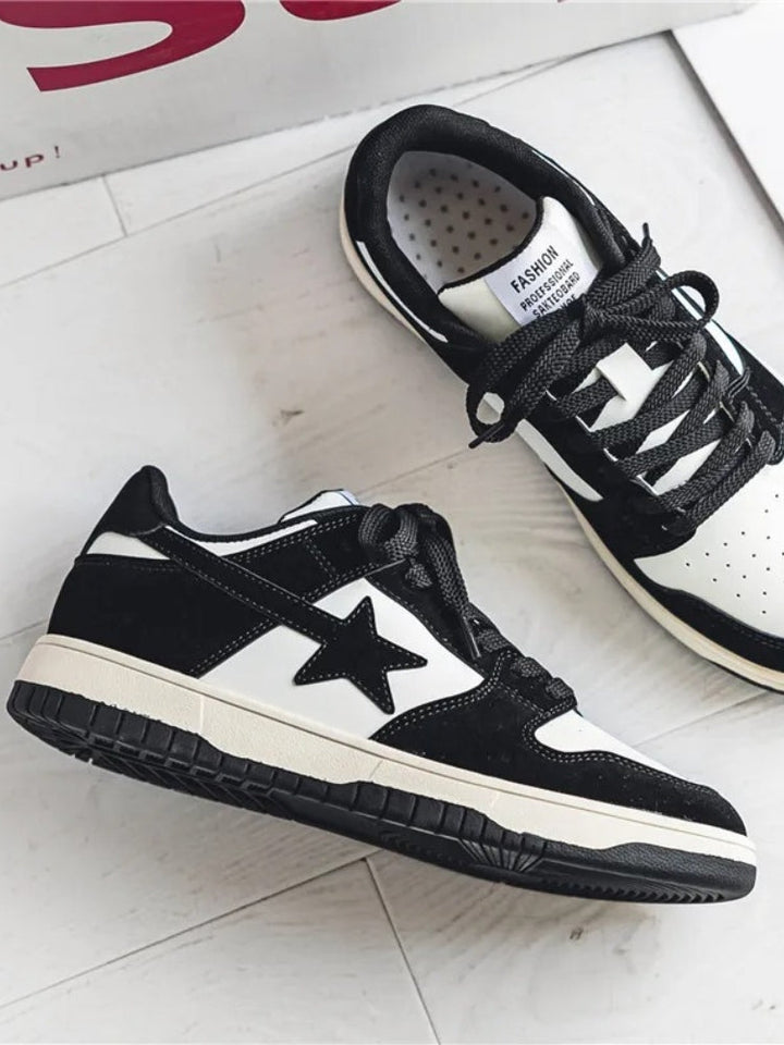 W&W Mode | Unisex Skateboard Star Sneakers