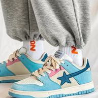 WW | Unisex Skateboard Star Sneakers