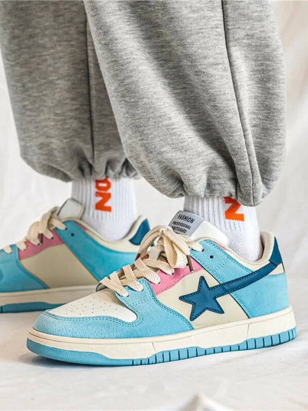 WW | Unisex Skateboard Star Sneakers