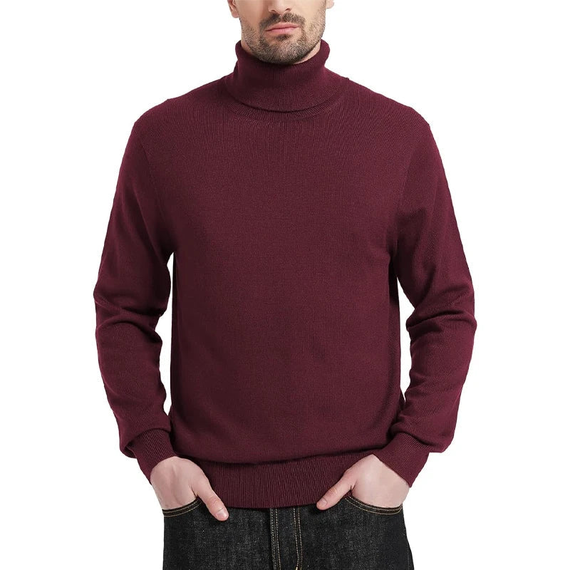 WW | Lässiger Rollkragenpulli Für Männer