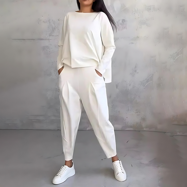 W&W Mode | Lässiges Herbst 2-teiliges Set für Frauen