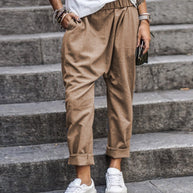 WW | Lässige Leinenhose Look