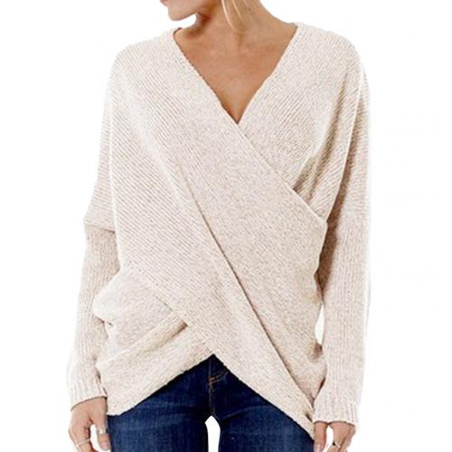 W&W Mode | Damen Pullover mit Kreuzdetail