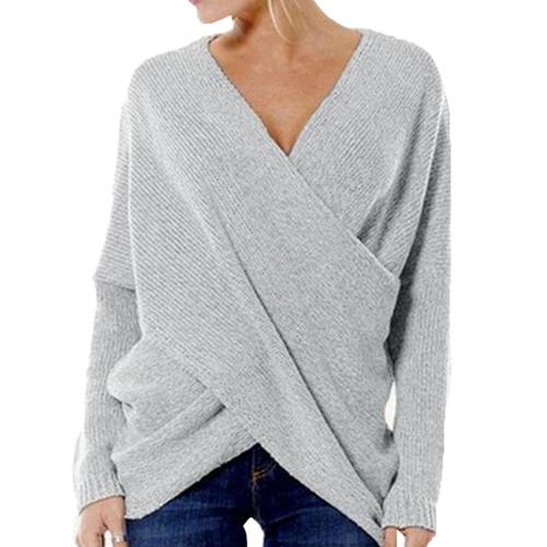 W&W Mode | Damen Pullover mit Kreuzdetail