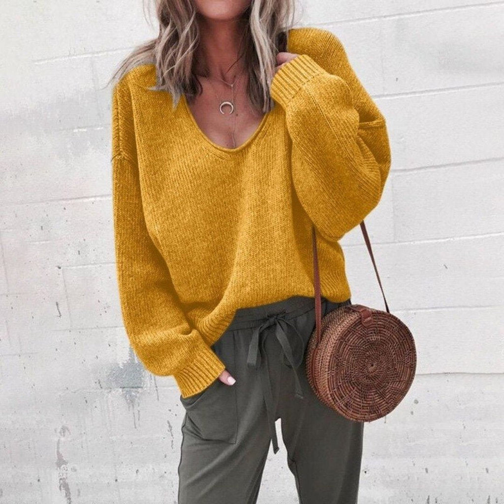 WW | Pullover mit V Ausschnitt für Frauen