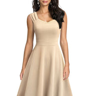 Glamouröse Gala Swing Kleid