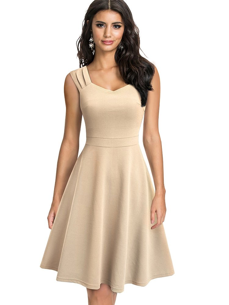W&W Mode | Elegantes Midikleid Für Besondere Anlässe