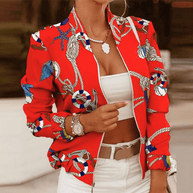 WW | Damenjacke Weinlese Kleidungsstil Damen Übergangsjacke Perfekt Für Schichten