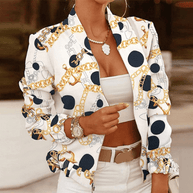 WW | Damenjacke Weinlese Kleidungsstil Damen Übergangsjacke Perfekt Für Schichten