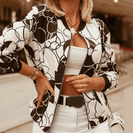 WW | Damenjacke Weinlese Kleidungsstil Damen Übergangsjacke Perfekt Für Schichten