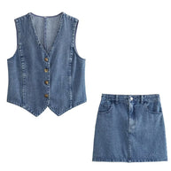 WW | Damen Blaue Jeansjacke