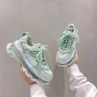 WW | Damen Atmungsaktive Beiget Damen Sport Laufschuhe